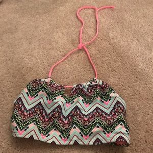 Pink bathing suit top